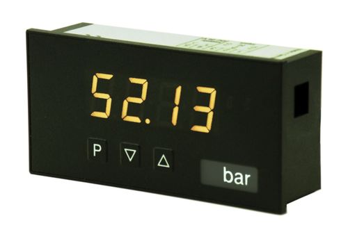 温度指示器 - 48x24, 72x36, 96x24, 96x48mm | M1, M2 Serie - MONTWILL GmbH - 4位显示 / 7分区 / 数字