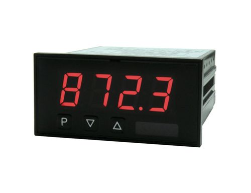 6位显示指示器 - 72x24, 72x36, 96x24, 96x48 mm | PB series - MONTWILL GmbH - 4位显示 / 7分区 / LED式