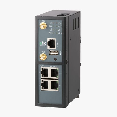 蜂窝状路由器 - IPL-DAC-400 series - ETIC TELECOM - 通信 / 数据 / 无线