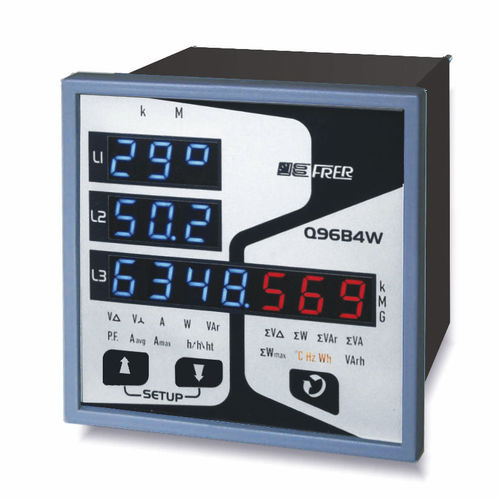 三相电力系统分析仪 - Q96B4W - FRER - 电能质量 / 集成式 / 数码