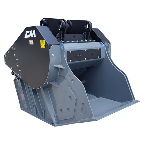 碎石机铲斗 - CBF series - CM Srl - 挖掘机 / 装载机 / 装卸机