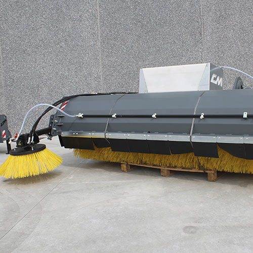 扫地机铲斗 - CBS PROFI 250 - CM Srl - 装载机 / 装卸机 / 伸缩叉车