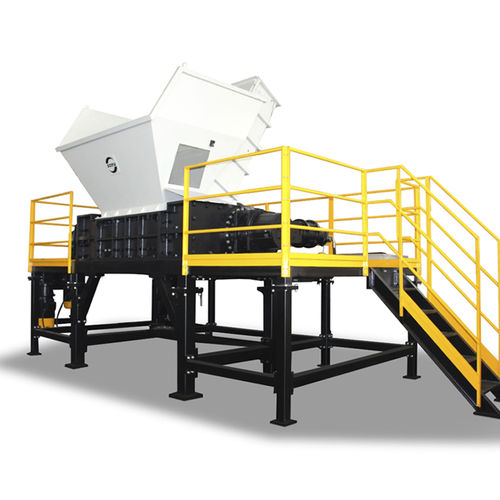 初级撕碎机 - SYU41 series - Changshu Shouyu Machinery Co.,Ltd - 双轴式 / 废料 / 金属