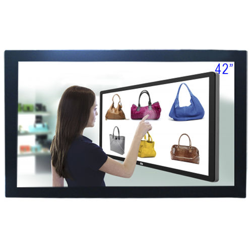 带触摸屏显示器 - AMG-42IPAS07T2 - AMONGO Display Technology(ShenZhen)Co.,LTD - LED式 / 工业 / 42"
