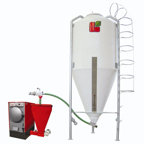 颗粒筒仓 - AGRITECH SRL - 镀锌 / 不锈钢