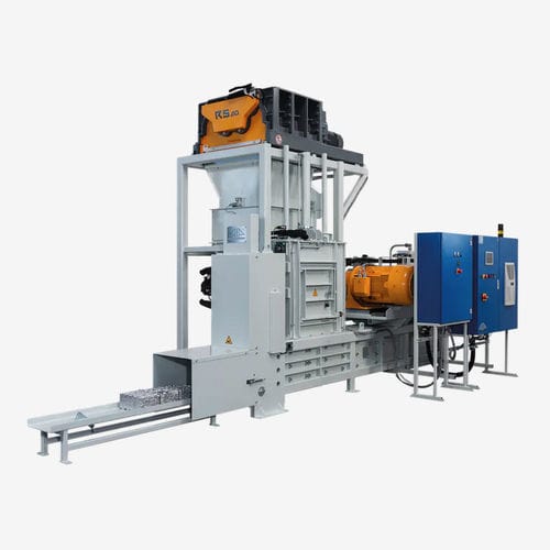 废铁打包压缩机 - DS-A 2200 - Austropressen Roither Maschinenbau GmbH - 卧式 / 通道式 / 自动
