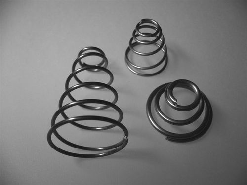 压缩弹簧 - Barnes Group - 圆形线式 / 锥形 / 钢