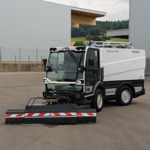 水道路清洗机 - CityCat W20 - Bucher Municipal AG - 柴油机