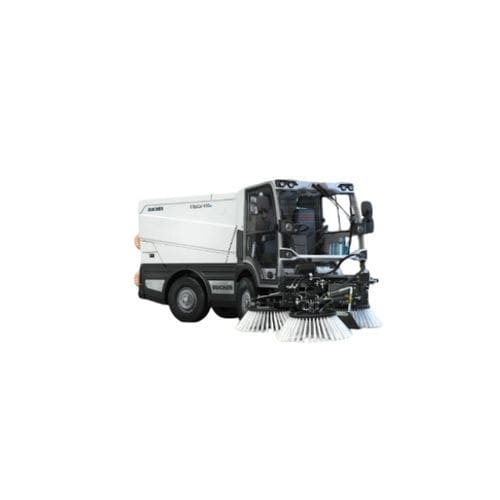 车载扫地机 - CityCat V20e - Bucher Municipal AG - 电动 / 户外 / 双刷