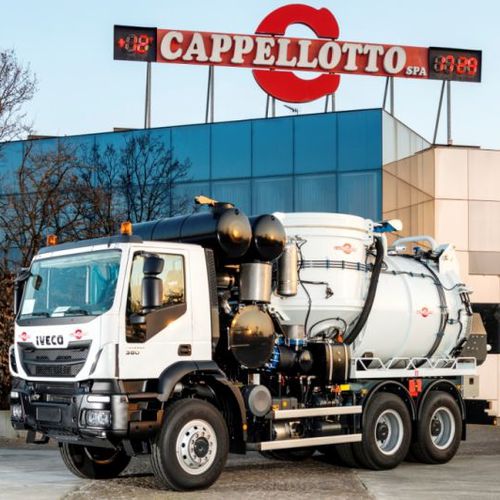 真空抽吸卡车 - CAP BORA - CAPPELLOTTO S.P.A.  - 3车轴