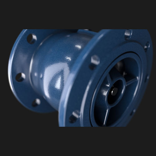碟式止回阀 - 8015  - Düker GmbH - 用于水 / 用于气体 / 法兰
