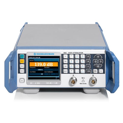 数码阶梯式衰减器 - R&S®RSC - Rohde Schwarz/罗德史瓦兹 - 可变 / RF 无线电频率