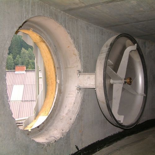 不锈钢人孔 - MHR, MHL, MHL2 series - ennox biogas technology GmbH - 圆形