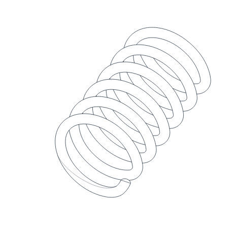 压缩弹簧 - HELICAL - 扭力 / 牵引 / 钢丝