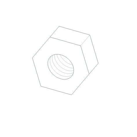 滚花螺母 - HELICAL - 不锈钢 / 螺纹