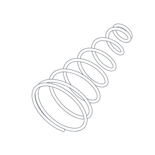 牵引弹簧 - HELICAL - 锥形 / 定制