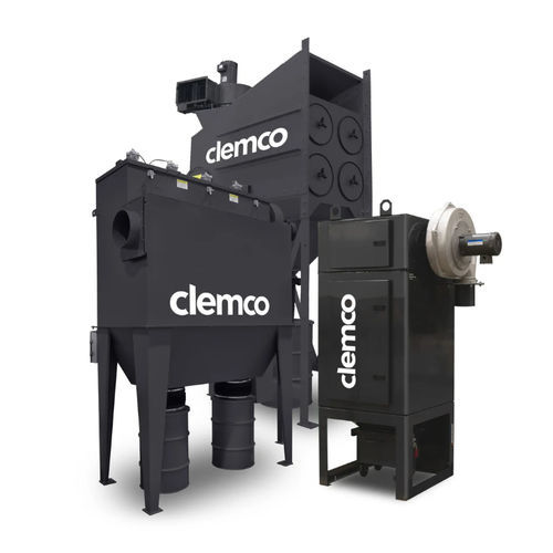 过滤式集尘器 - CDF - CLEMCO INDUSTRIES/克莱蒙特 - 脉冲喷射式排淤 / 用于制药业 / 紧凑型