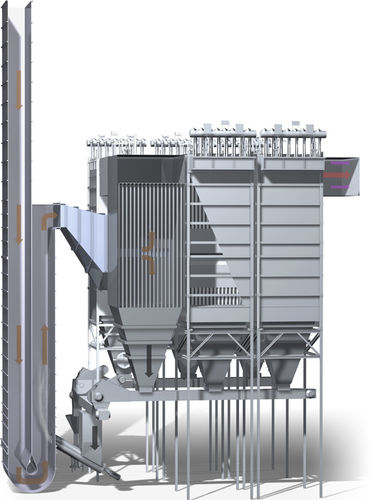 干式气体洗涤器 - Xerosorp - Hitachi Zosen Inova AG  - 化学 / 高效率 / 紧凑型