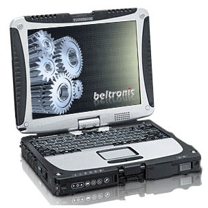 Windows 7手提电脑 - Toughbook CF19 - BELTRONIC - IP65 / 坚固 / 液晶