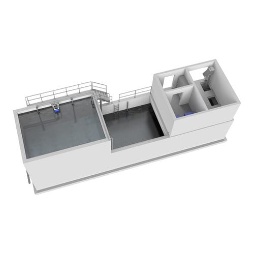 非连续按序列反应器 - HST Systemtechnik GmbH & Co. KG - 工艺流程 / 自动化