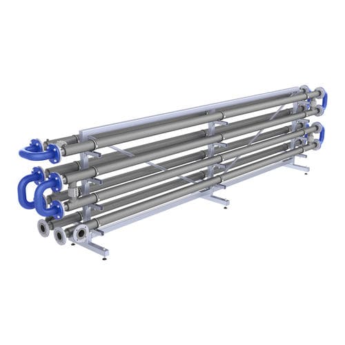 管状热交换器 - Pure flux P2 - HST Systemtechnik GmbH & Co. KG - 液体/液体 / 废水