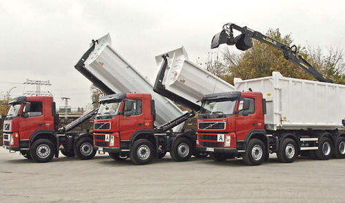 翻斗卡车 - Hüffermann Transportsysteme GmbH  - 4车轴