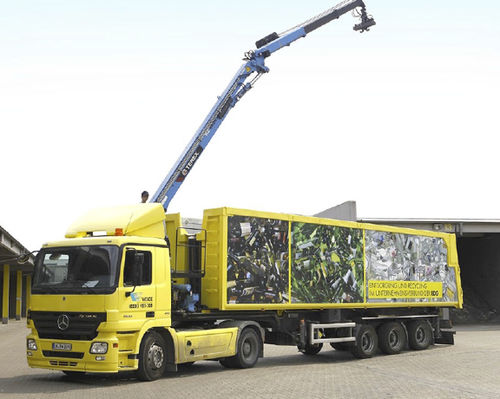翻斗半挂车 - Hüffermann Transportsysteme GmbH  - 鹅颈式 / 3车轴 / 牵引式