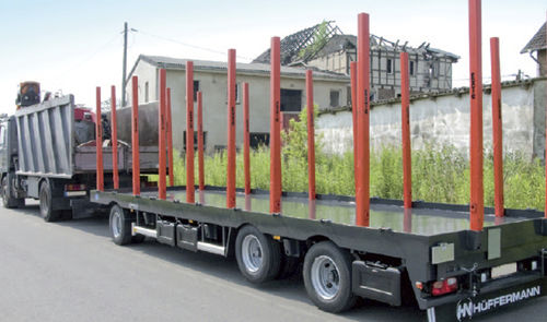 车用拖车 - Hüffermann Transportsysteme GmbH  - 3车轴 / 牵引式