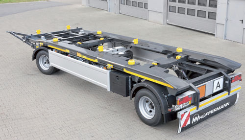 翻斗拖车 - HKA1870,HKA2470 - Hüffermann Transportsysteme GmbH  - 废料 / 双车轴 / 牵引式