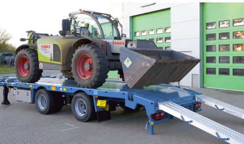 车用拖车 - Multi-Carrier - Hüffermann Transportsysteme GmbH  - 双车轴 / 牵引式