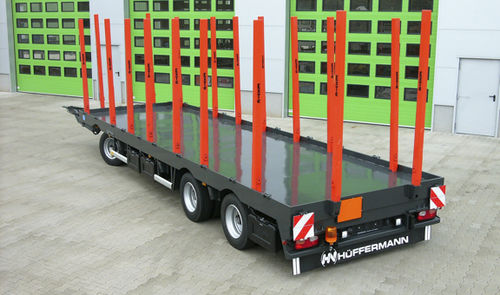 车用拖车 - Multi-carrier type HPA 2893 - Hüffermann Transportsysteme GmbH  - 3车轴 / 牵引式