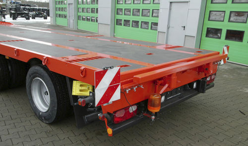 工地拖车 - Multi-carrier type HPA - Hüffermann Transportsysteme GmbH  - 3车轴 / 牵引式