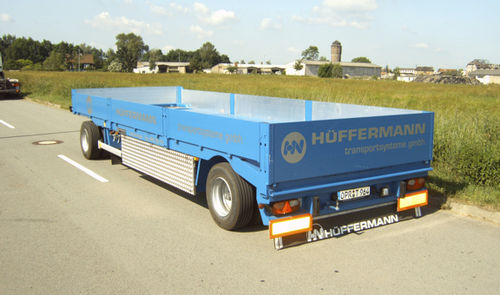 工业材料拖车 - Multi-Carrier - Hüffermann Transportsysteme GmbH  - 4车轴 / 牵引式