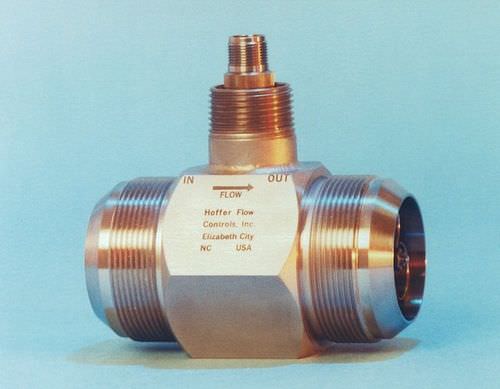 涡轮流量计 - HO-STAR-105F - Hoffer Flow Controls - 体积 / 液体 / 在线