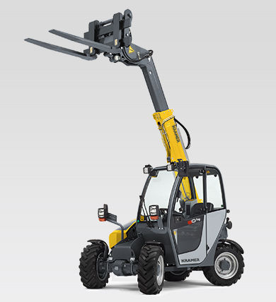 紧凑型伸缩臂叉车 - 804 - Kramer-Werke GmbH  - 全轮转向 / 轻便型