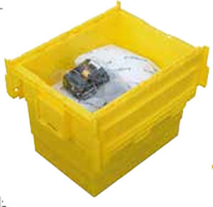 运输集装箱** - D-430-Set - LaCont Umwelttechnik GmbH  - 存储 / 塑料 / 可锁