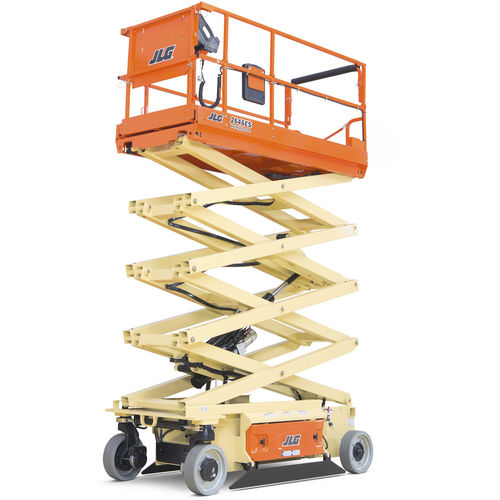 带轮剪叉式升降机 - ES2646 - JLG Industries Inc./捷尔杰 - 电动 / 室内、室外