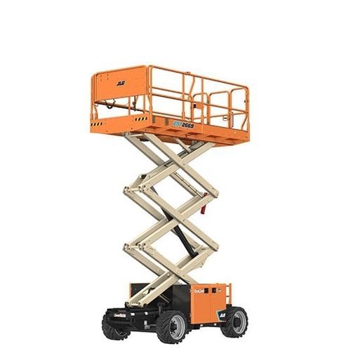 带轮剪叉式升降机 - ERT2669 - JLG Industries Inc./捷尔杰 - 电动 / 用于不平地形