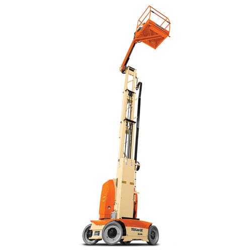 移动式桅杆式升降机 - T8E Toucan® - JLG Industries Inc./捷尔杰 - 电池动力 / 室内、室外 / 紧凑型