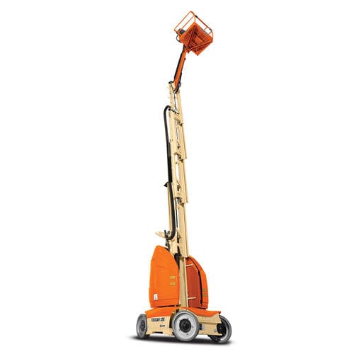 移动式桅杆式升降机 - T10E Toucan®   - JLG Industries Inc./捷尔杰 - 电池动力 / 用于仓库 / 紧凑型
