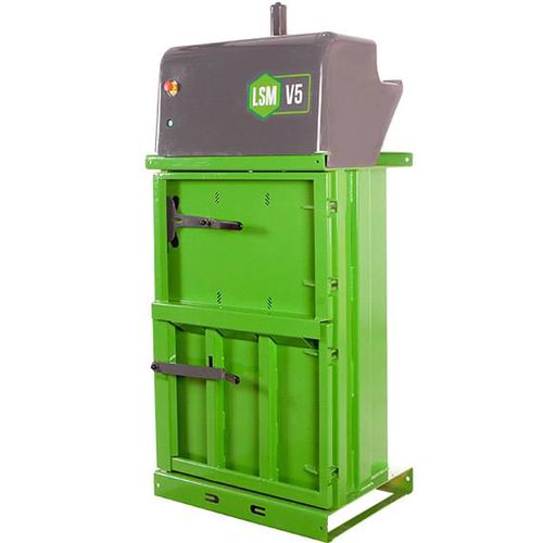纸板箱打包压缩机 - V5 - LSM Recycling Equipment - 用于纸张 / 用于塑料 / 用于纺织品