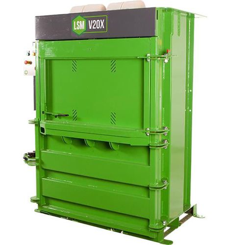 纸板箱打包压缩机 - V20X - LSM Recycling Equipment - 用于纸张 / 用于塑料 / 废料