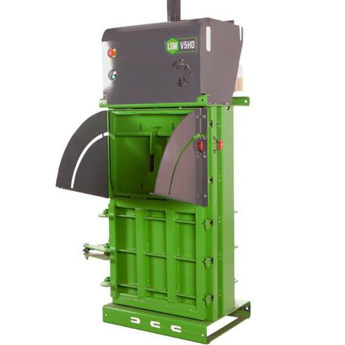 瓶子打包压缩机 - V5HD - LSM Recycling Equipment - 易拉罐 / 垂直 / 前开式