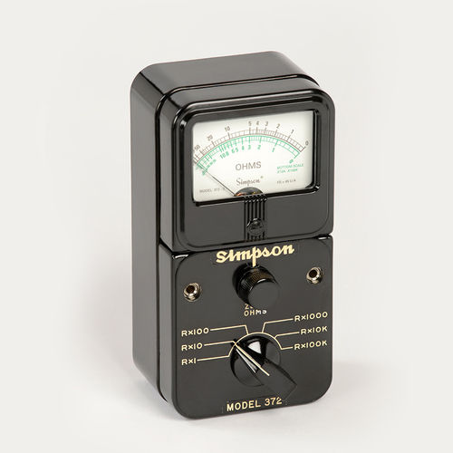 模拟欧姆表 - 372-3 series - Simpson - 便携式