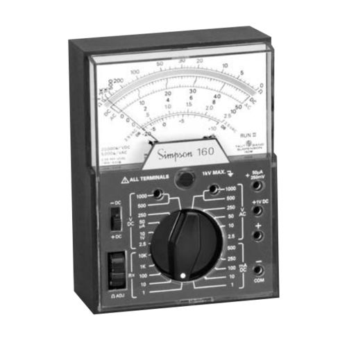 模拟万用表 - 160 series - Simpson - 手持式 / 1000 V / 工业