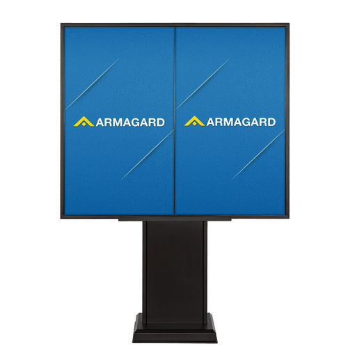 数字广告立牌 - Armagard Ltd - 双屏幕