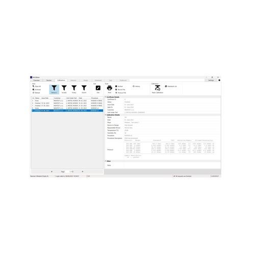 报告软件 - WinQbase - Meatest spol. s r.o.  - 数据库 / 校准 / 实验室