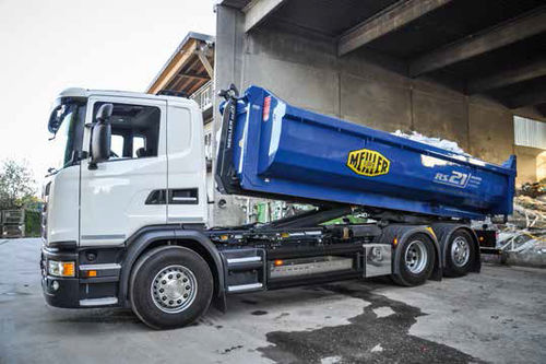 卡车用钩形提升臂 - RS21 - MEILLER F. X. Fahrzeug- und Maschinenfabrik GmbH & Co KG