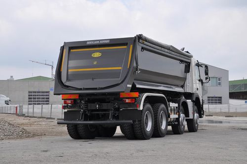 3车轴卡车翻斗 - P series - MEILLER F. X. Fahrzeug- und Maschinenfabrik GmbH & Co KG - 4车轴 / 5车轴