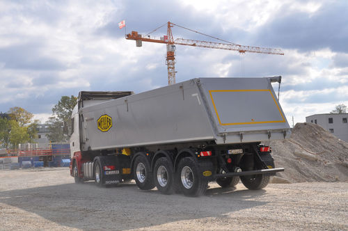 翻斗半挂车 - MHKA series - MEILLER F. X. Fahrzeug- und Maschinenfabrik GmbH & Co KG - 用于沙子 / 3车轴 / 双车轴